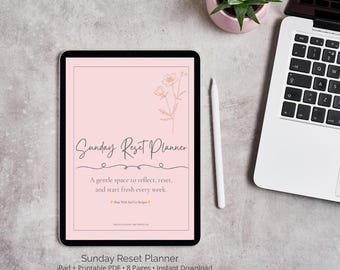 Sunday Reset Planner