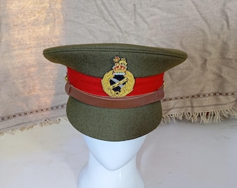 WW2 イギリス陸軍参謀将校用バイザーキャップ ミリタリーピーク