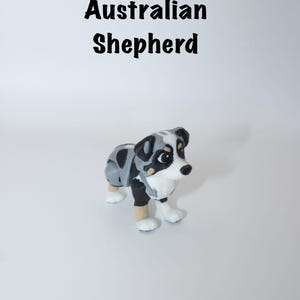 Australian Shepherd Articulated Dog Toy – Fidget Pet with Movable Joints | Bulk Discounts image 2
