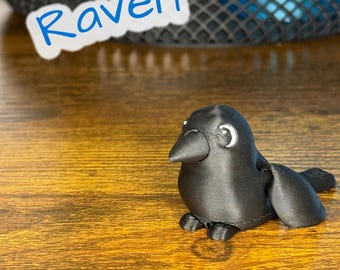 Ravenous Raven – Giocattolo articolato Fidget – Regalo per gli amanti degli uccelli / Sconto all'ingrosso