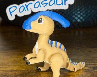 Peaceful Parasaur – 関節式恐竜フィジェットトイ | まとめ買い割引