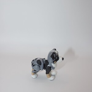 Australian Shepherd Articulated Dog Toy – Fidget Pet with Movable Joints | Bulk Discounts image 3
