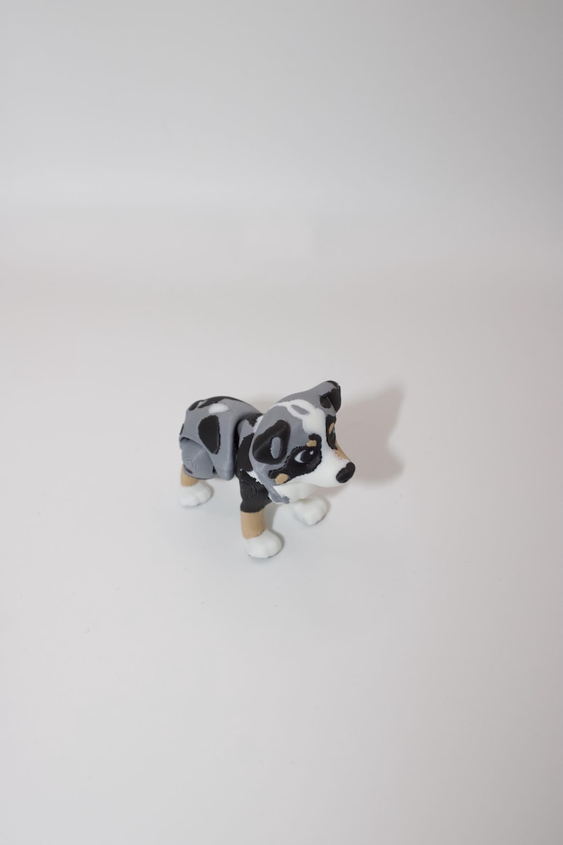 Australian Shepherd Articulated Dog Toy – Fidget Pet with Movable Joints | Bulk Discounts image 4