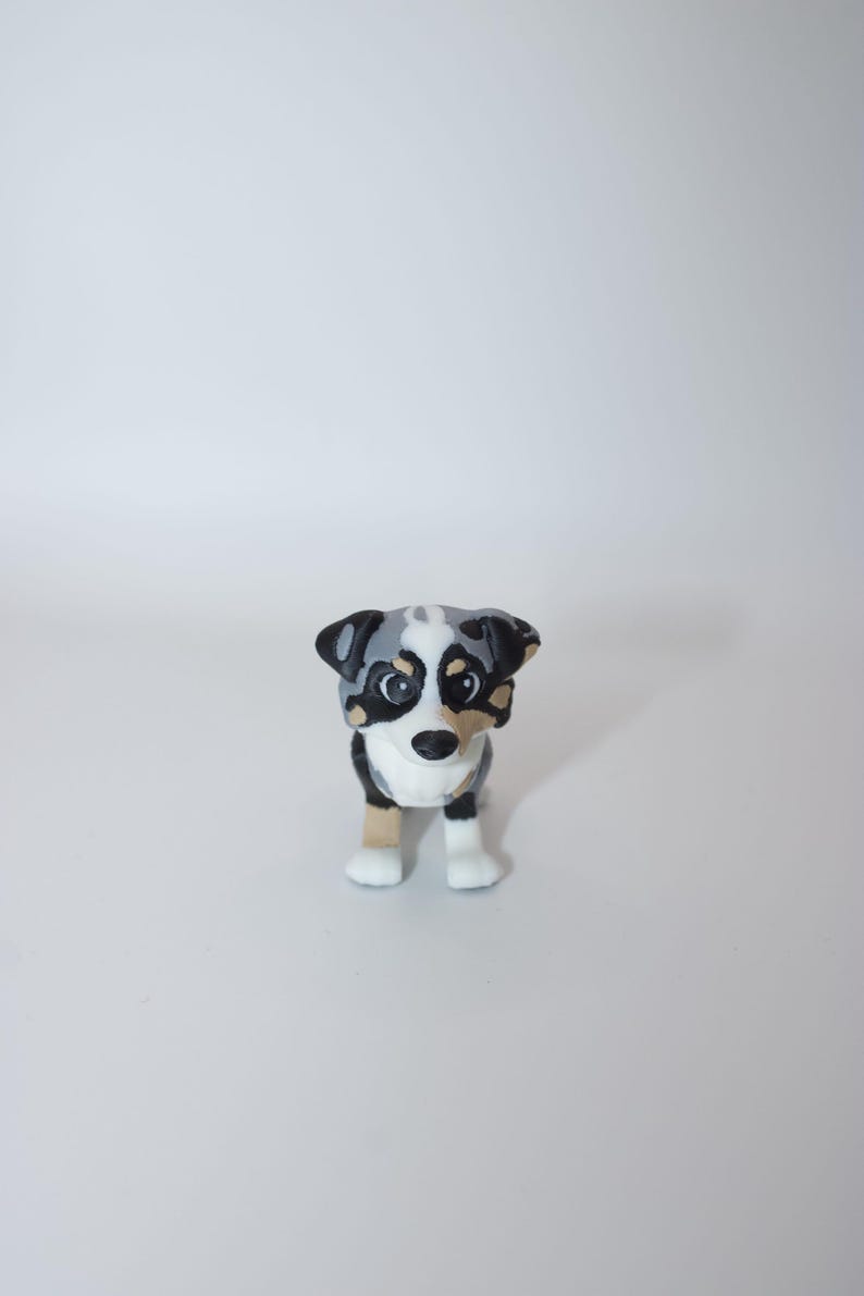 Australian Shepherd Articulated Dog Toy – Fidget Pet with Movable Joints | Bulk Discounts image 5