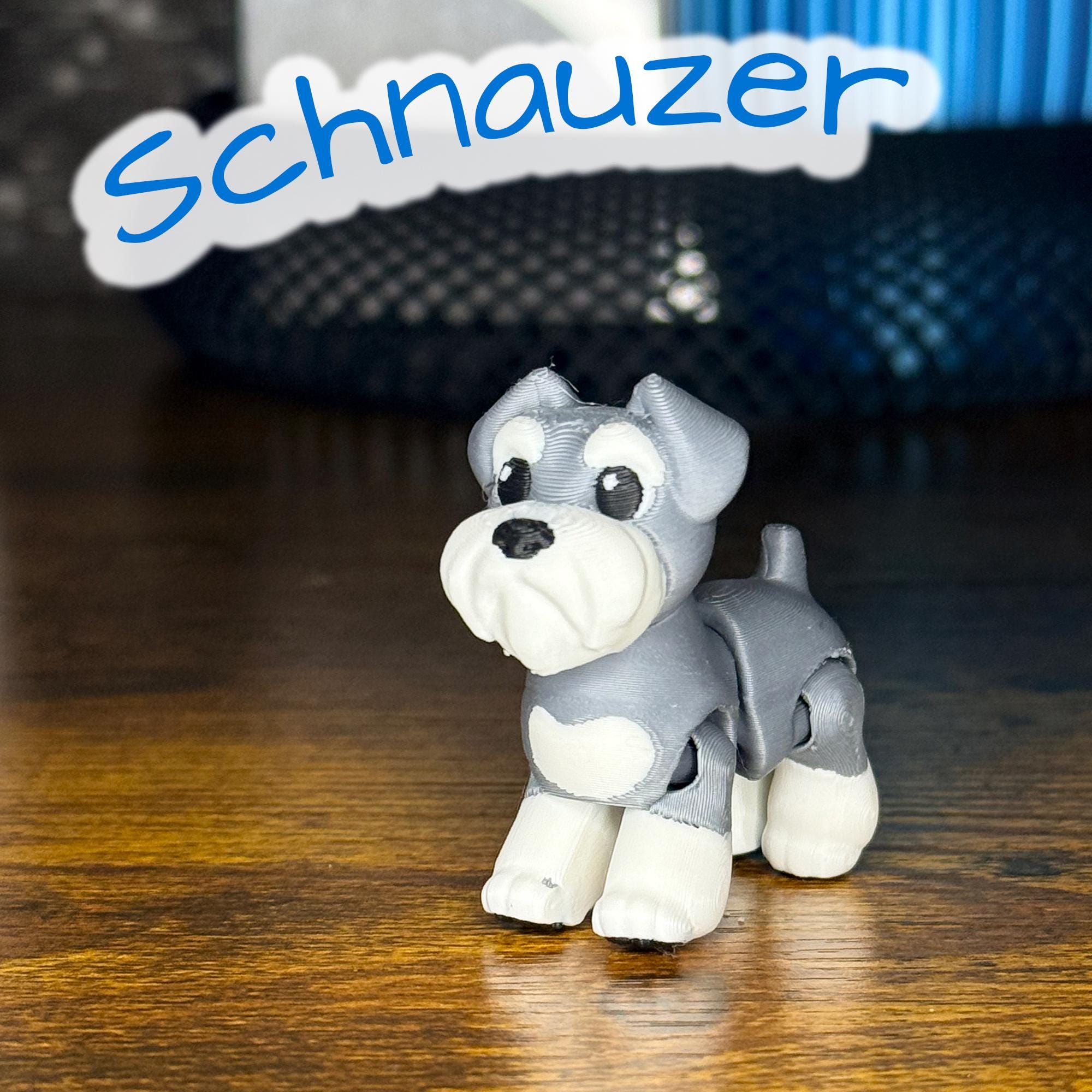 Schnauzer Figurine - Etsy