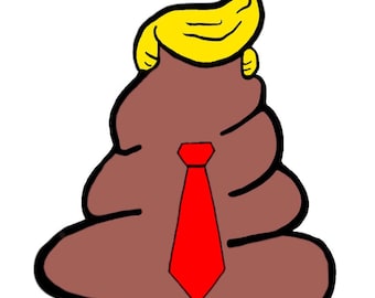 Little sh*t trump sticker