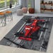 Formula 1 Rug, Sim Racing Rug, Ferrari Rug, Home Decor Rug, Kid Room ...