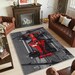 Formula 1 Rug, Sim Racing Rug, Ferrari Rug, Home Decor Rug, Kid Room ...
