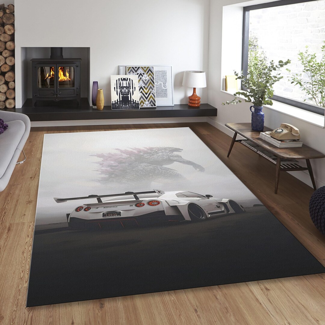 R35 Rug Nissan Skyline R35 Rug, Personalized Tapestry, Home Decor - Etsy