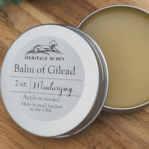 Balm of Gilead Cottonwood Bud Salve 2 oz