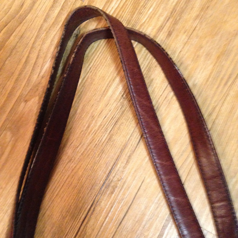 Leather Laptop Case Brown Oiled Leather Briefcase Oroton Etsy