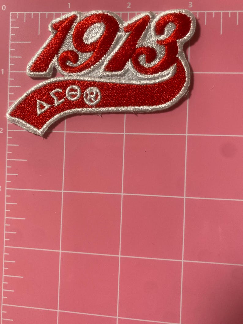 Delta Sigma Theta 1913 Patch - Etsy