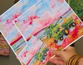 LAST RICE PASS Print | Southern Pop Art Farmhouse Wall Decor