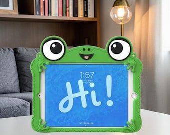 Funda Toy Story LilyPad para Samsung Galaxy Tab A7 Lite 8.7 A9 A11 Plus 11 T290 T295 A 8.0 pulgadas, funda para tablet con soporte de rana 3D y cubierta de silicona.