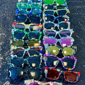 Create your own! Rhinestone Custom Sunglasses (Summer Ready!)