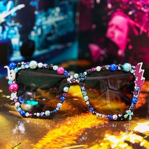 Create Your Own! CUSTOM Rhinestone Concert Sunglasses