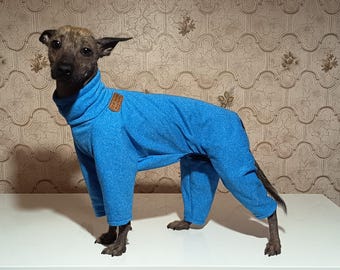 Stretch Dog Tracksuit: Breathable Sports Cationic Fleece for Hairless Breeds