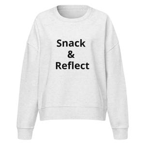 Women’s organic crew neck sweatshirt