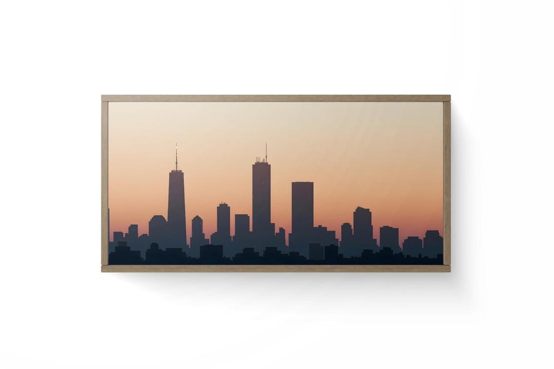 New York City Skyline Art Print | Modern Urban Landscape | NYC Wall ...