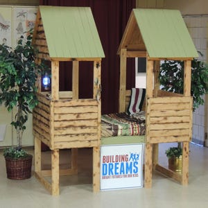 Beach Hut Bed – DIY Woodworking Plans for a Stylish, Space-Saving Bunk Bed – Perfect for Kids, Teens & Guest Rooms