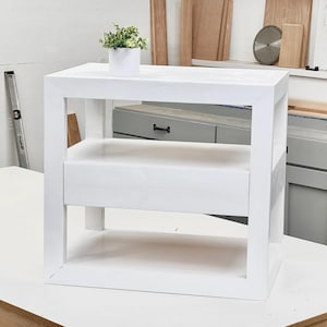 Modern Nightstand PDF Plan: DIY Minimalist Bedside Table With Drawer - Etsy