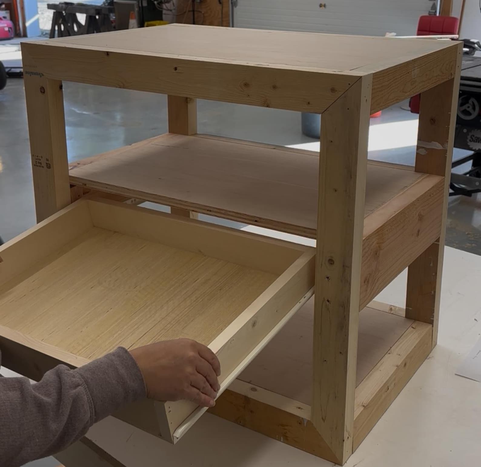 Modern Nightstand PDF Plan: DIY Minimalist Bedside Table With Drawer - Etsy