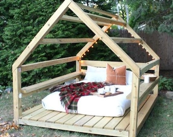 DIY Outdoor Cabana Retreat Plan – Backyard Lounge Shed, Relaxation Space for Garden or Poolside, Easy-to-Follow PDF Design