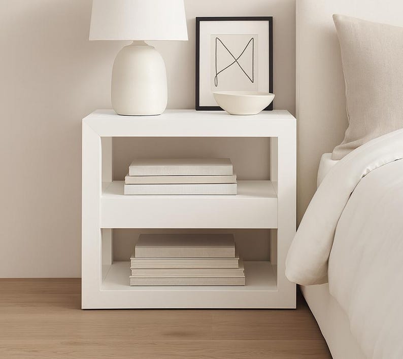 Modern Nightstand PDF Plan: DIY Minimalist Bedside Table With Drawer - Etsy