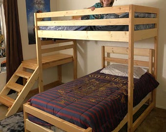 DIY Kids Bed Frame Plan – Twin & Full Size