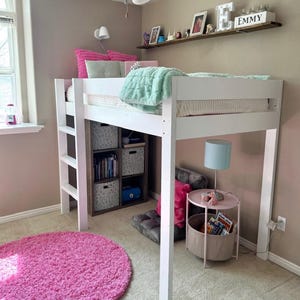 Essential Loft Bed (Adjustable Heights) – DIY Woodworking Plans for a Space-Saving, Stylish & Sturdy Loft – Perfect for Any Room