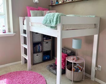 Essential Loft Bed (Adjustable Heights) – DIY Woodworking Plans for a Space-Saving, Stylish & Sturdy Loft – Perfect for Any Room