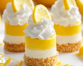 Ricetta per mini cheesecake al limone: dessert facile da stampare (scarica PDF)