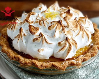 Best Recipe for Lemon Meringue Pie | Classic Tangy Dessert with Fluffy Meringue | Printable PDF | Instant Download