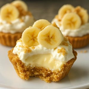 Best Recipe for No-Bake Mini Banana Cream Pies | Easy, Creamy & Delicious | Instant Download PDF