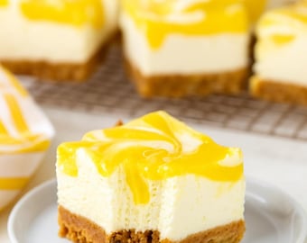 Ricetta per barrette di cheesecake al limone senza cottura: dessert estivo facile (scarica PDF)