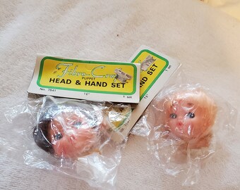 Puppet Dolls Head and Hand Sets