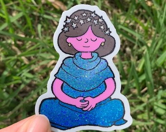 The Empress sticker, Midnight Gospel Fan Art