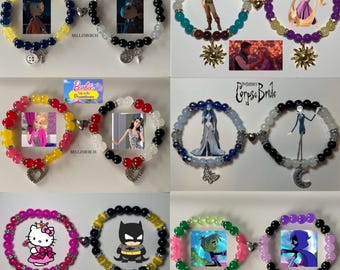 Braccialetti coordinati per coppie/amicizia
