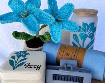 Personalized Lily Gift Box, Hygge Gift Box, Ready to Gift Box for Her, Personalized Unique Gift Set, Birthday Gift Box, Custom Name Gift Box