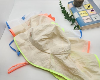 Dinosaur Kids Sun Hat: UV Protection Beach Swim Hat