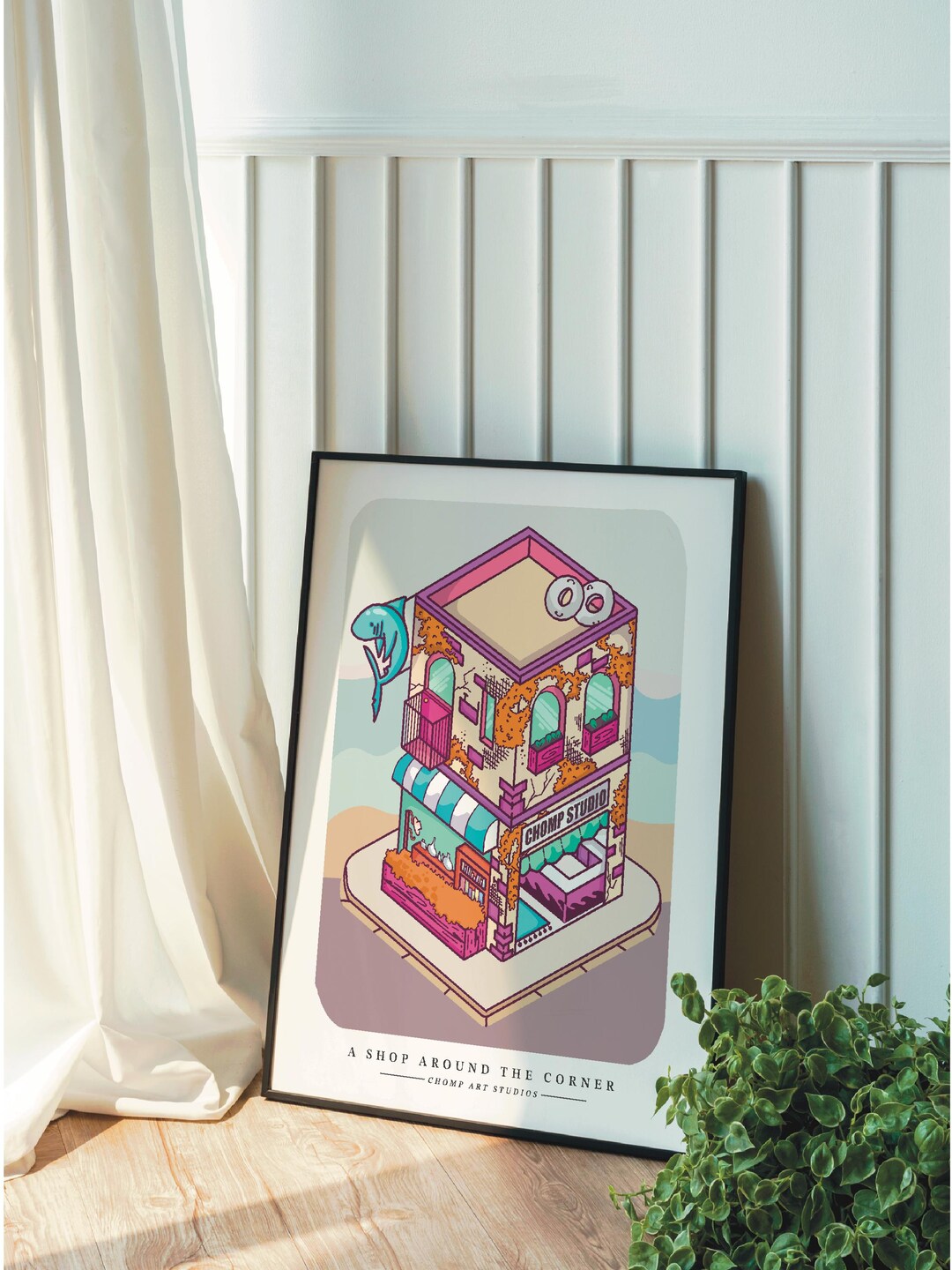 Shop Around the Corner Movie Poster: Whimsical Nursery Wall Art - Etsy