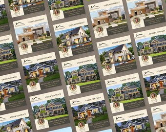Realtor Under Contract Template: Modern Real Estate Instagram Post (Canva Editable, Instant Download)