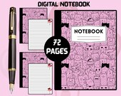 Digital Notebook for iPad: Minimalist Journal| GoodNotes & Notability (PDF Download)