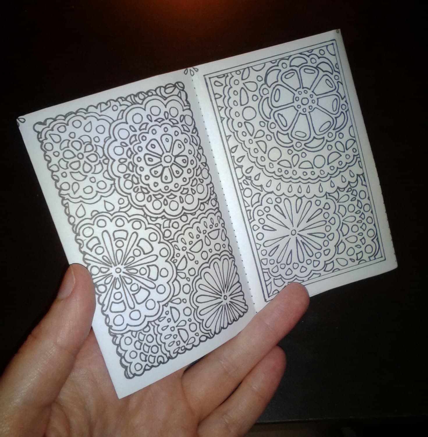Mini Mandalas Printable Adult Coloring Book - Etsy