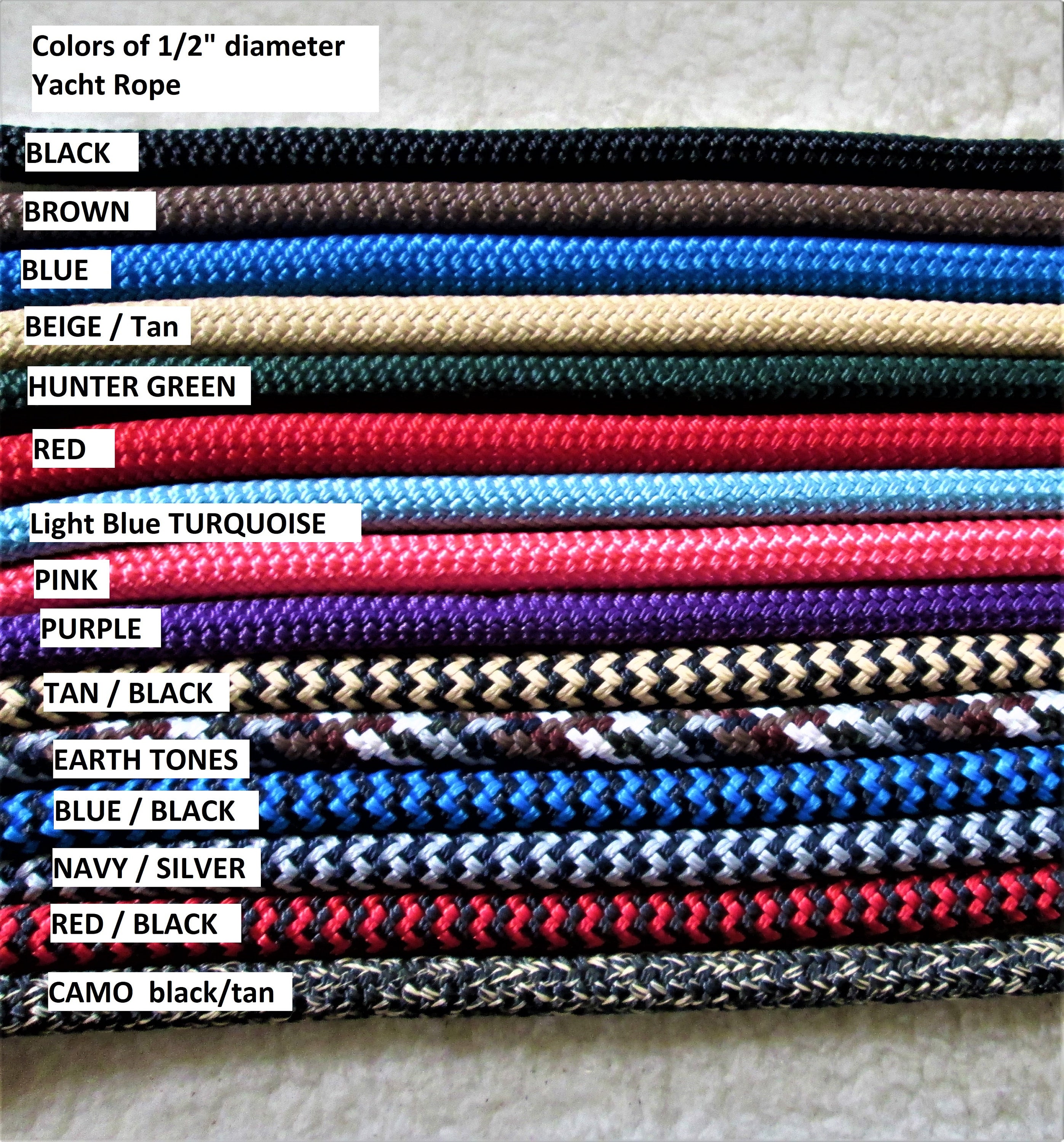 Rênes Connectées En Corde – Boucles Jeremiah Watt – Grises – Neuves Sans étiquettes