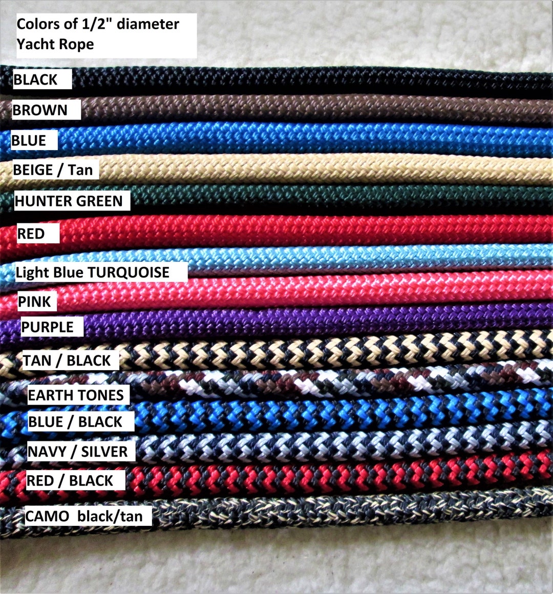 Just the Rope for Sport Full Length Mecate Reins W Melted End No