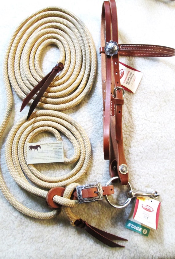 Hackamore Yacht Rope Mecate – Buckaroo Leather Products