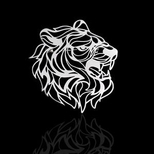 Stainless Steel Lion Brooch: Unisex Safari Lapel Pin