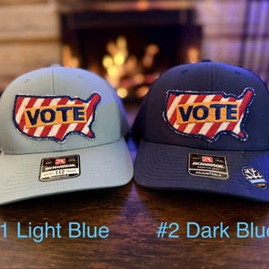 Gorra de camionero con parche "American VOTE"