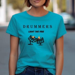 Drummer Inspiration Tee | Unisex Jersey Short Sleeve Tee, Music Apparel, Drum Lover Gift, Band Merchandise, Birthday Gift, Concert Gear